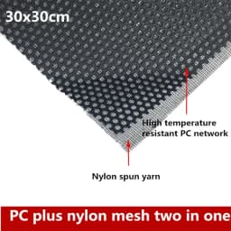 Laptop dust filter chassis dust filter cotton fan dust ventilation filter group Double-layer dust net PC+Nylon combo pore