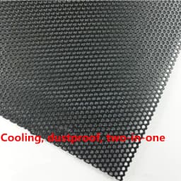 Laptop dust filter chassis dust filter cotton fan dust ventilation filter group Double-layer dust net PC+Nylon combo pore