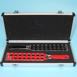 Optometry Retinoscopy Rack Set Plastic 2 Pad 32 Diopters Max 15.00 Optional Aluminium Case | Rapid Retinoscopy