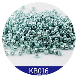 365pcs 2mm Japanese Metallic Bronze Cylindrical Glass Beads 10/0 Loose Spacer Seed Beads for Needlework Jewelry Making Sewing