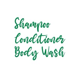 Shampoo Conditioner Body Wash Quotes Shower Bottle Stickers Bathroom Labels Vinyl Art Decals Shower Room Decor