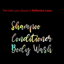 Shampoo Conditioner Body Wash Quotes Shower Bottle Stickers Bathroom Labels Vinyl Art Decals Shower Room Decor