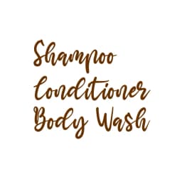 Shampoo Conditioner Body Wash Quotes Shower Bottle Stickers Bathroom Labels Vinyl Art Decals Shower Room Decor