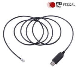 Skywatcher Synscan Hand Control PC Link Communication Cable FTDI FT231XS USB RS232 Serial to RJ11 6P6C Firmware Upgrade Cable