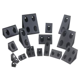 4Pcs/Lot Aluminum Profile Right Angle Triangle Block Triangle Connector Bracket for 2020 3030 4040 4545 2040 3060 Alu Profiles