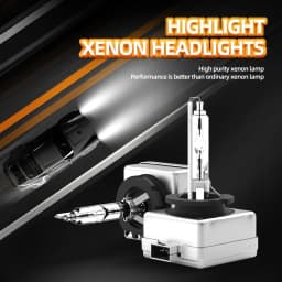 CROSSFOX 2Pcs Car Headlight Bulbs D1S Hi/Lo BI Xenon HID 35W Headlamp Ampoules 4300K 5000K 6000K 8000K 10000K 12000K Auto Lamp