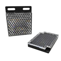 2Pcs Square Reflector for Photoelectric Sensor TD-08 for Proximity Switch Honeycomb Structure Reflection Plate TD-09