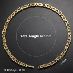 Luxury Women's Necklace Candy Color Geometric Zirconia Necklace/Bracelet Gold Plated Brass Vintage Jewelry Christmas Gift:VL232