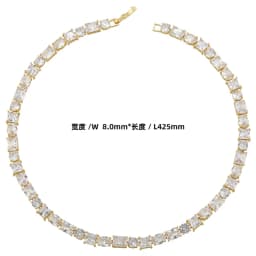 Luxury Women's Necklace Candy Color Geometric Zirconia Necklace/Bracelet Gold Plated Brass Vintage Jewelry Christmas Gift:VL232