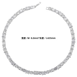 Luxury Women's Necklace Candy Color Geometric Zirconia Necklace/Bracelet Gold Plated Brass Vintage Jewelry Christmas Gift:VL232
