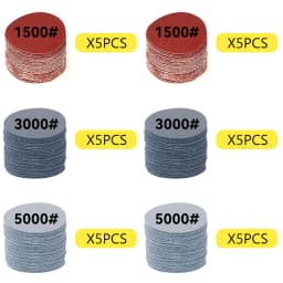 Headlight Restoration Kit Car Detailing Washing Cleaning Renovation Tools Sandpaper Waxing Sponge Polishing Pad Sanding Disc