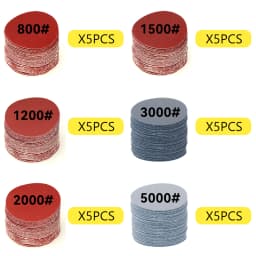 Headlight Restoration Kit Car Detailing Washing Cleaning Renovation Tools Sandpaper Waxing Sponge Polishing Pad Sanding Disc