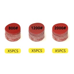 Headlight Restoration Kit Car Detailing Washing Cleaning Renovation Tools Sandpaper Waxing Sponge Polishing Pad Sanding Disc