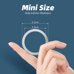 1pc/3pc for Magsafe Magnetic Plate Ring Universal Metal Sticker Support Wireless Charger Metal Plate Sheet for Magnet Car Holder