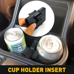 Center Console Cup Holder Insert Divider for Subaru Forester Legacy Outback 2010 2011 2012 2013 2014 2015 2017 2018 Accessories
