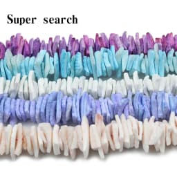 Irregular Perforated Purple White Blue DIY Fragments Natural Sea Shell Glitter Art Decoration Powder Bracelet Necklace Earrings