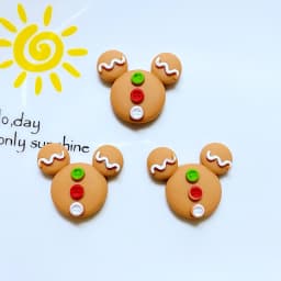 10Pcs New Cute Mini Christmas Cartoon Series  Flat Back Resin Cabochons Scrapbooking DIY Jewelry Craft Decoration Accessories