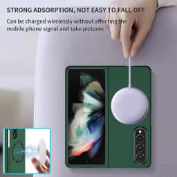 Magnetic Wireless Charging Case for Samsung Galaxy Z Fold 3 4 5 Magsafe Cover Cases Shockproof and Anti fingerprints Fold6 Case