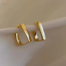 Retro Metallic Gold Color Multiple Small Circle Pendant Earrings 2022 New Jewelry Fashion Wedding Party Earrings For Woman