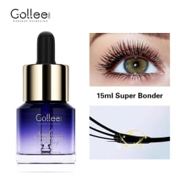 Gollee Super Bonder Extension Lashes for All Eyelash Extension Bonder Improve Durability Fixing Agent Help Adhesive for Eyelashe