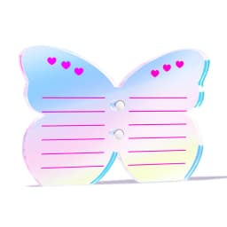 GAHAMACA Acrylic Lashes Holder Pad Individual Eyelash Tablet Palette Eyelash Pad Lash Extension Glue Pallet Holder Card