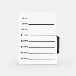 GAHAMACA Acrylic Lashes Holder Pad Individual Eyelash Tablet Palette Eyelash Pad Lash Extension Glue Pallet Holder Card