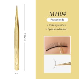 GAHAMACA Acrylic Lashes Holder Pad Individual Eyelash Tablet Palette Eyelash Pad Lash Extension Glue Pallet Holder Card
