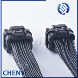 34 Pin Female or male Auto ECU Connector PCB Harness Plug With 30cm or 200cm Wires 4-1437290-1 2389578-1 2389578-2 4-1437290-0