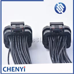 34 Pin Female or male Auto ECU Connector PCB Harness Plug With 30cm or 200cm Wires 4-1437290-1 2389578-1 2389578-2 4-1437290-0