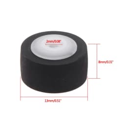 5pcs 13x8x2mm Car Press Belt Cartridge Radio Tape Recorder Movement Rubber Pinch Roller Stereo Cassette Deck Wheel