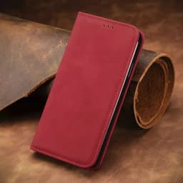 Strong Magnetic Leather Case For Motorola Moto G85 G75 G15 G05 G55 G54 G84 Edge 50 Neo 40 Pro Wallet Cards Solt Flip Book Cover