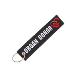 Motorcycle Keychain Car Embroidery Key Chain Gifts Tag Key Fobs Holder Loud Noise Loud Pipes Team Save Lives Keychain