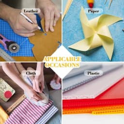 45mm Rotary Cutter Blades Fabric Cutter Replacement Blade Paper Cutter Blade Craft Cutting Tools for Quilting Scrapbooking
