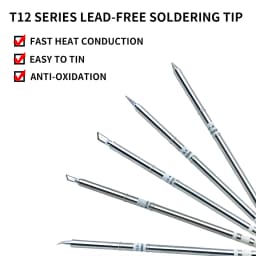 Lefavor T12 Series Soldering Tips for Soldering Welding Iron FX951 FX-952 Soldering Station High Quality