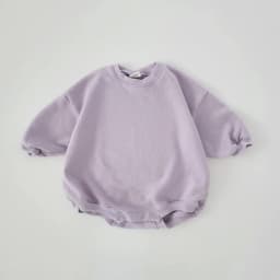 INS 0-24M Newborn Infant Baby Girl Boy Sweatshirt Romper Toddler Long Sleeve Basic Cotton Oversize Rompers Baby Clothes Jumpsuit