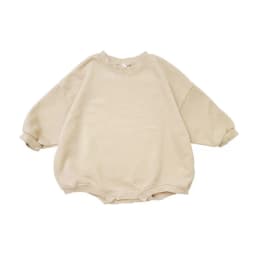INS 0-24M Newborn Infant Baby Girl Boy Sweatshirt Romper Toddler Long Sleeve Basic Cotton Oversize Rompers Baby Clothes Jumpsuit