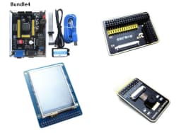 FPGA Development Board CycloneIV EP4CE6 with LCD VGA OV7670 Camera & Network Interface, JTAG AS Programmer for Electronics Learn