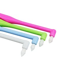 4pcs Orthodontic Single Head Interdental Brush Toothbrush Small Head Soft Hair Correction Teeth Braces Oral Care Dental Floss