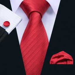 Fashion Men Tie Set Red Burgundy Solid Paisley Striped Plaid Floral Necktie Handkerchief Cufflinks Wedding silk Business