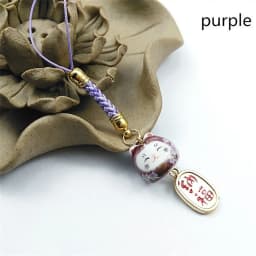 Keychain Hang Japanese Charm Lucky Cat Bag Accessories Phone Straps Phone Key Strap Phone Key Chain Lanyard Bell Ornaments