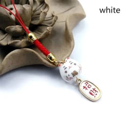 Keychain Hang Japanese Charm Lucky Cat Bag Accessories Phone Straps Phone Key Strap Phone Key Chain Lanyard Bell Ornaments