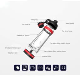 Hiding Phone Pocket Bottle Secret Money Compartment Undefined & Secret Stash Pill Organizer Plastic Cup Save Money Surprise Gift