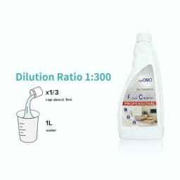 480ML Floor Cleaning Solution For Roborock F25 ACE F25 Ultra / S8 Pro Ultra Vacuum Cleaner Parts Robot Mops Antibacterial OMO