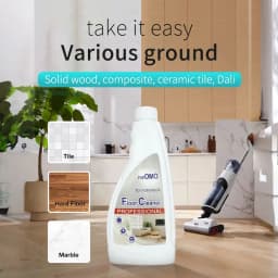 480ML Floor Cleaning Solution For Roborock F25 ACE F25 Ultra / S8 Pro Ultra Vacuum Cleaner Parts Robot Mops Antibacterial OMO