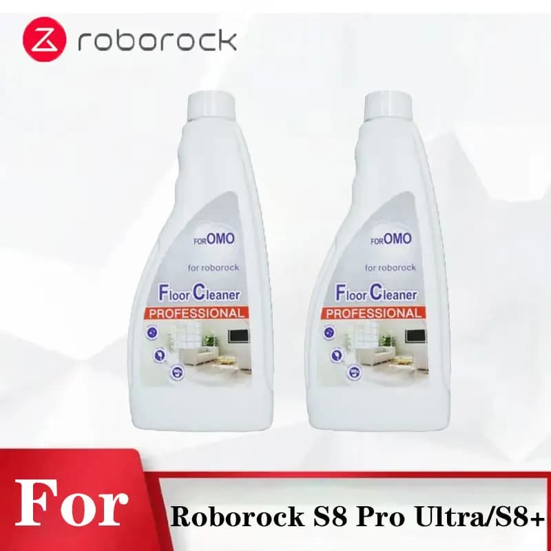 480ML Floor Cleaning Solution For Roborock F25 ACE F25 Ultra / S8 Pro Ultra Vacuum Cleaner Parts Robot Mops Antibacterial OMO