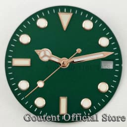 Goutent 28.5mm Sterile Watch Dial Hands For NH35/NH35A ETA2824/2836 Miyota 8205/8215/821A DG2813/3804 Movement Watch Face