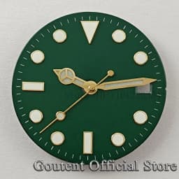 Goutent 28.5mm Sterile Watch Dial Hands For NH35/NH35A ETA2824/2836 Miyota 8205/8215/821A DG2813/3804 Movement Watch Face