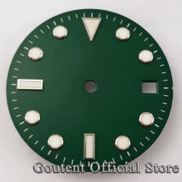 Goutent 28.5mm Sterile Watch Dial Hands For NH35/NH35A ETA2824/2836 Miyota 8205/8215/821A DG2813/3804 Movement Watch Face