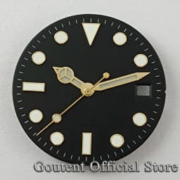 Goutent 28.5mm Sterile Watch Dial Hands For NH35/NH35A ETA2824/2836 Miyota 8205/8215/821A DG2813/3804 Movement Watch Face