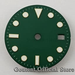 Goutent 28.5mm Sterile Watch Dial Hands For NH35/NH35A ETA2824/2836 Miyota 8205/8215/821A DG2813/3804 Movement Watch Face